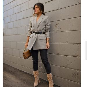 Hm houndstooth plazer